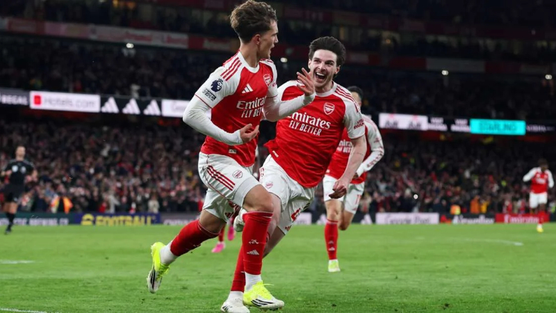 Arsenal giành chiến thắng 2-0 trước Everton trong lần đối đầu gần nhất tại Emirates