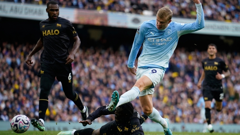 Manchester City giành chiến thắng 3-2 trước Ipswich, tạo đà trước trận đấu tiếp theo
