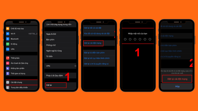 Hướng dẫn đặt lại cài đặt mạng trên iPhone để khắc phục lỗi kết nối di động