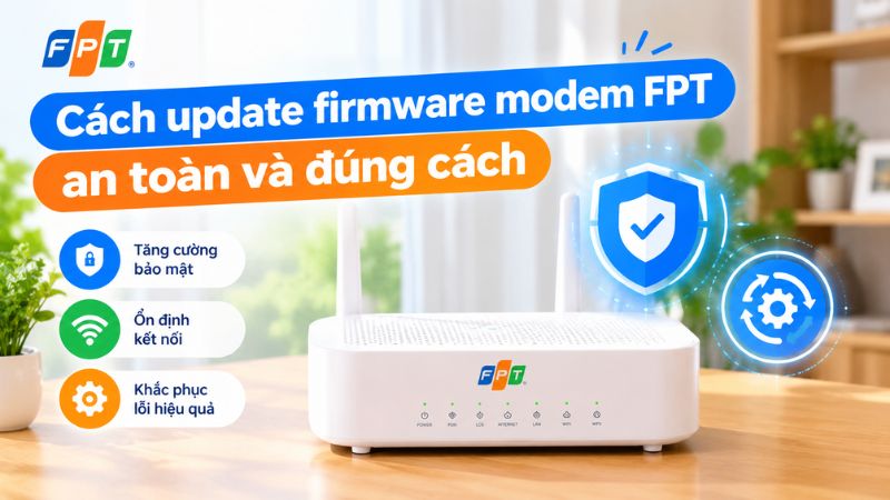 C&aacute;ch update firmware modem FPT an to&agrave;n v&agrave; đ&uacute;ng c&aacute;ch