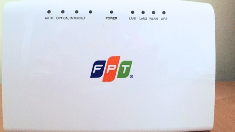 Kiểm tra đèn LAN trên modem Wi-Fi