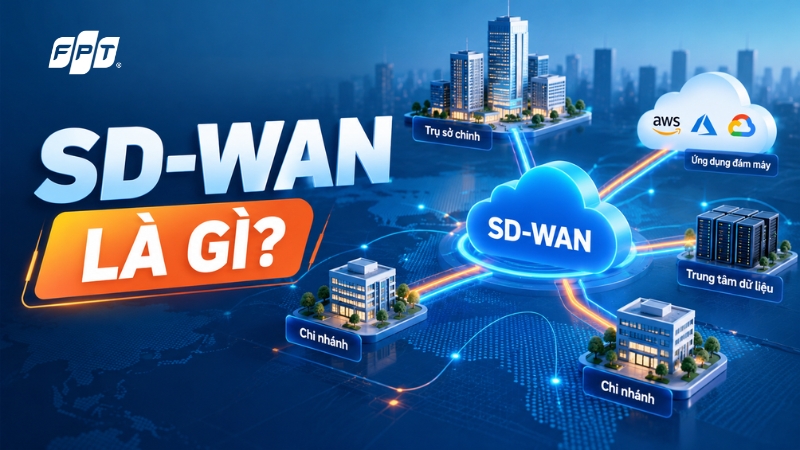 SD-WAN l&agrave; g&igrave;? C&aacute;ch hoạt động v&agrave; lợi &iacute;ch cho doanh nghiệp