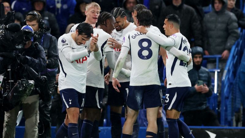 Tottenham Hotspur đối đầu Crystal Palace tại sân Tottenham Hotspur
