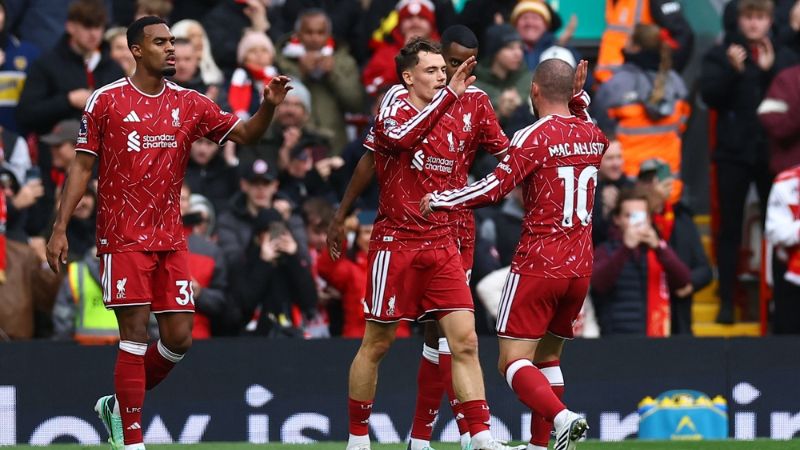 Liverpool và Arsenal đối đầu tại sân Anfield trong trận cầu tâm điểm vòng 9