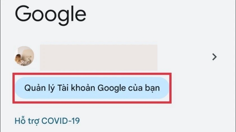 Truy cập Tài khoản Google để quản lý thiết bị đã đăng nhập