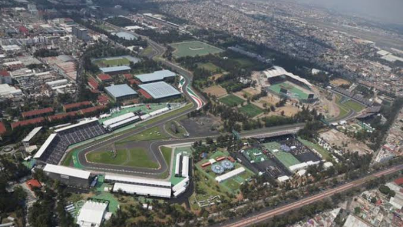Đường đua Autódromo Hermanos Rodríguez - nơi diễn ra chặng đua F1 Mexico City 2026