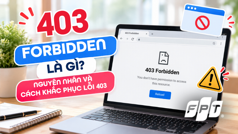 403 Forbidden là gì? Nguyên nhân và cách khắc phục lỗi 403