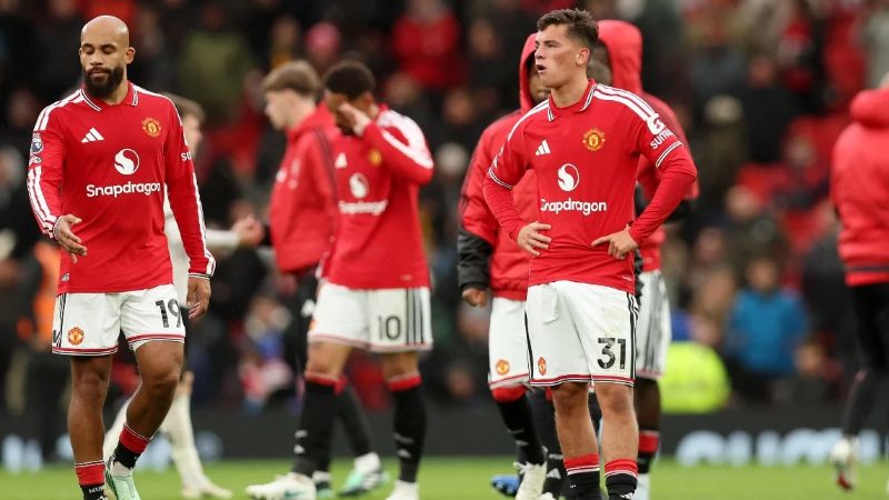 Man Utd thất bại 0-3 trước Bournemouth vòng 8 trận Ngoại Hạng Anh 2026/27