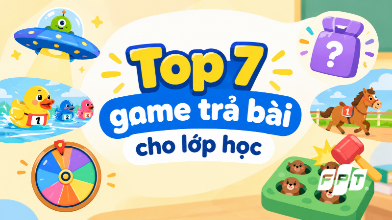 Top 7 game trả bài ngẫu nhiên hot nhất, thú vị cho lớp học