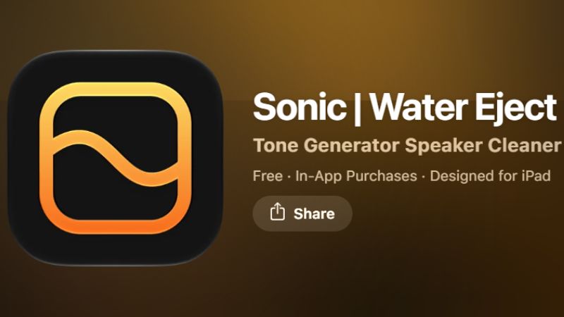 Ứng dụng Sonic – Tone Generator