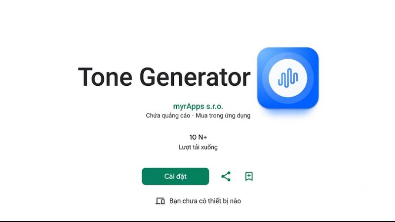Ứng dụng Tone Generator