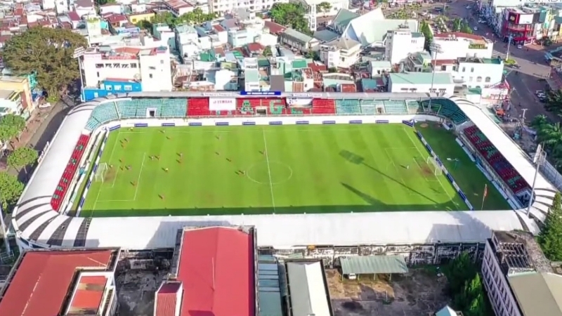 Gia Lai VTV Cup 2026 diễn ra tại sân vận động Pleiku (Gia Lai)