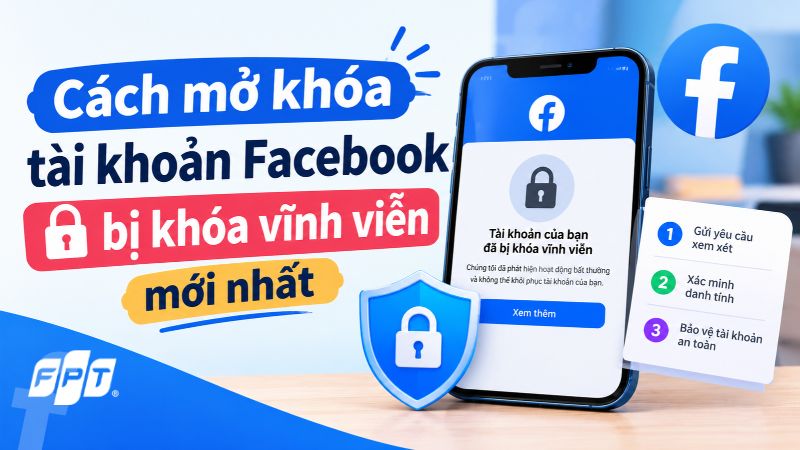 Cách mở khóa tài khoản Facebook bị khóa vĩnh viễn mới nhất