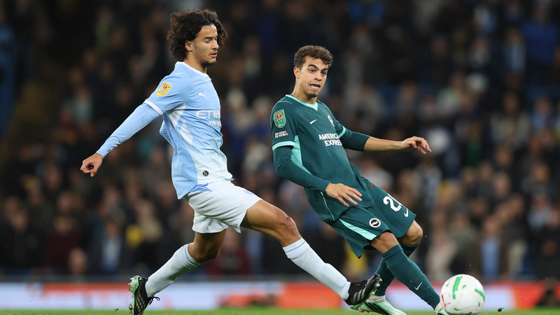 Man City và Brighton tiếp tục tạo ra thế trận giằng co trong lần đối đầu mới nhất