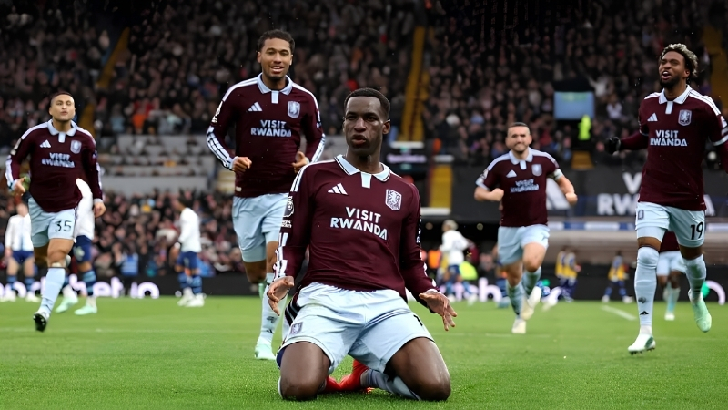 Aston Villa đánh bại Manchester City 2-1 tại vòng 8 Ngoại hạng Anh 2026/27