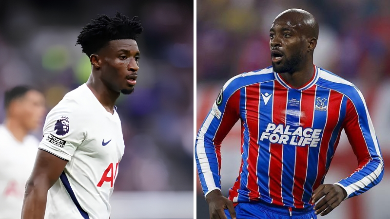 Mohammed Kudus và Jean-Philippe Mateta là hai nhân tố tấn công đáng chú ý của trận đấu