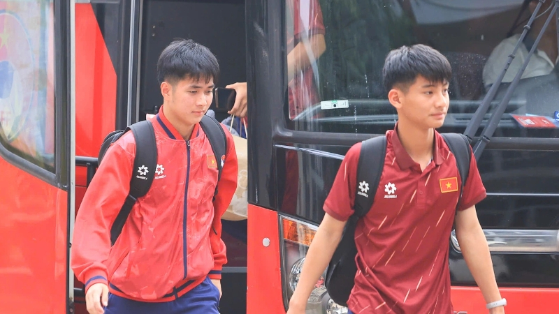 U17 Việt Nam vừa trở về sau chuyến tập huấn tại Hàn Quốc