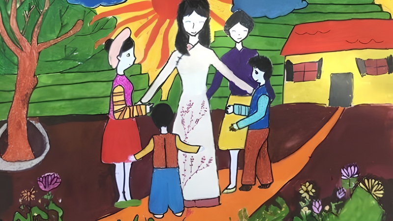 tranh-ve-20-11-chu-de-thay-co-va-mai-truong-7