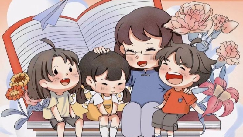 tranh-ve-20-11-phong-cach-chibi-de-thuong-1