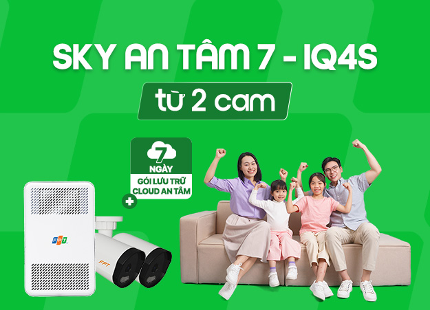Sky An Tâm 7 - IQ4S (từ 2 cam)