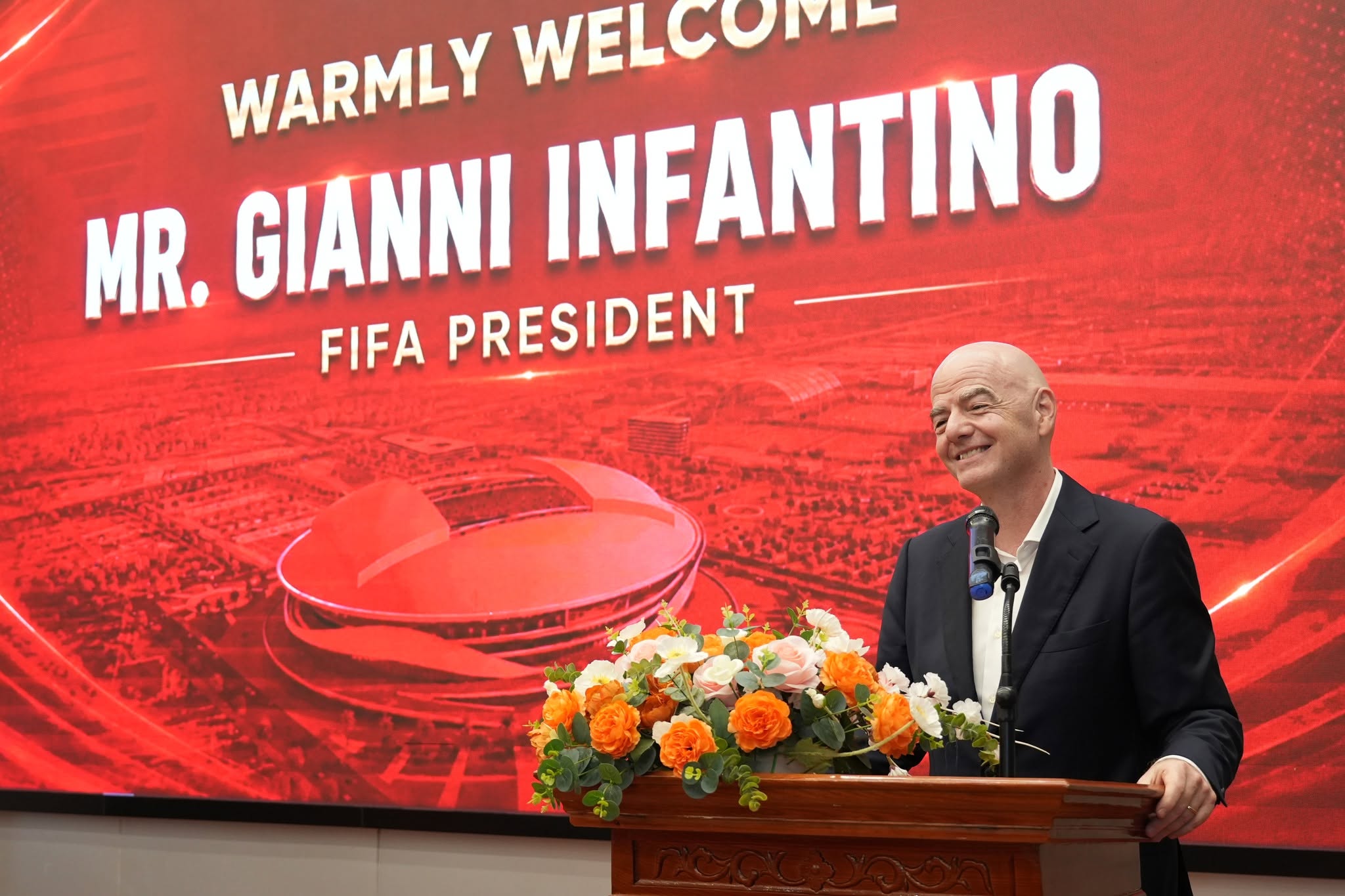 Chủ tịch FIFA Gianni Infantino thăm Trung tâm đào tạo bóng đá trẻ PVF – ảnh 5