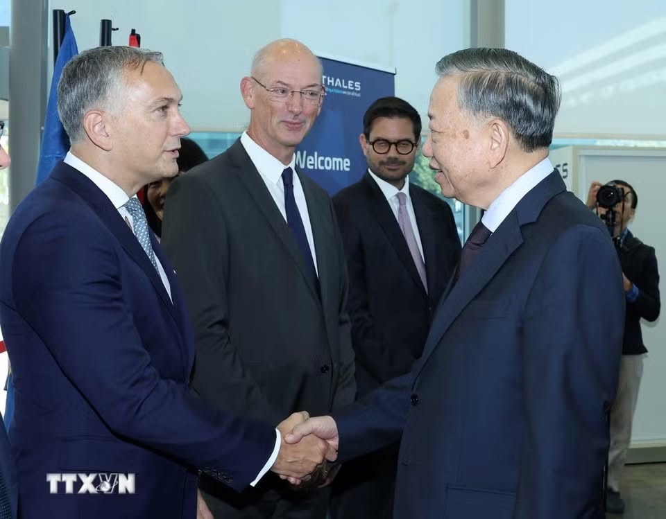 GTEL và Thales đẩy mạnh hợp tác Việt Nam - Pháp trong lĩnh vực công nghệ cao