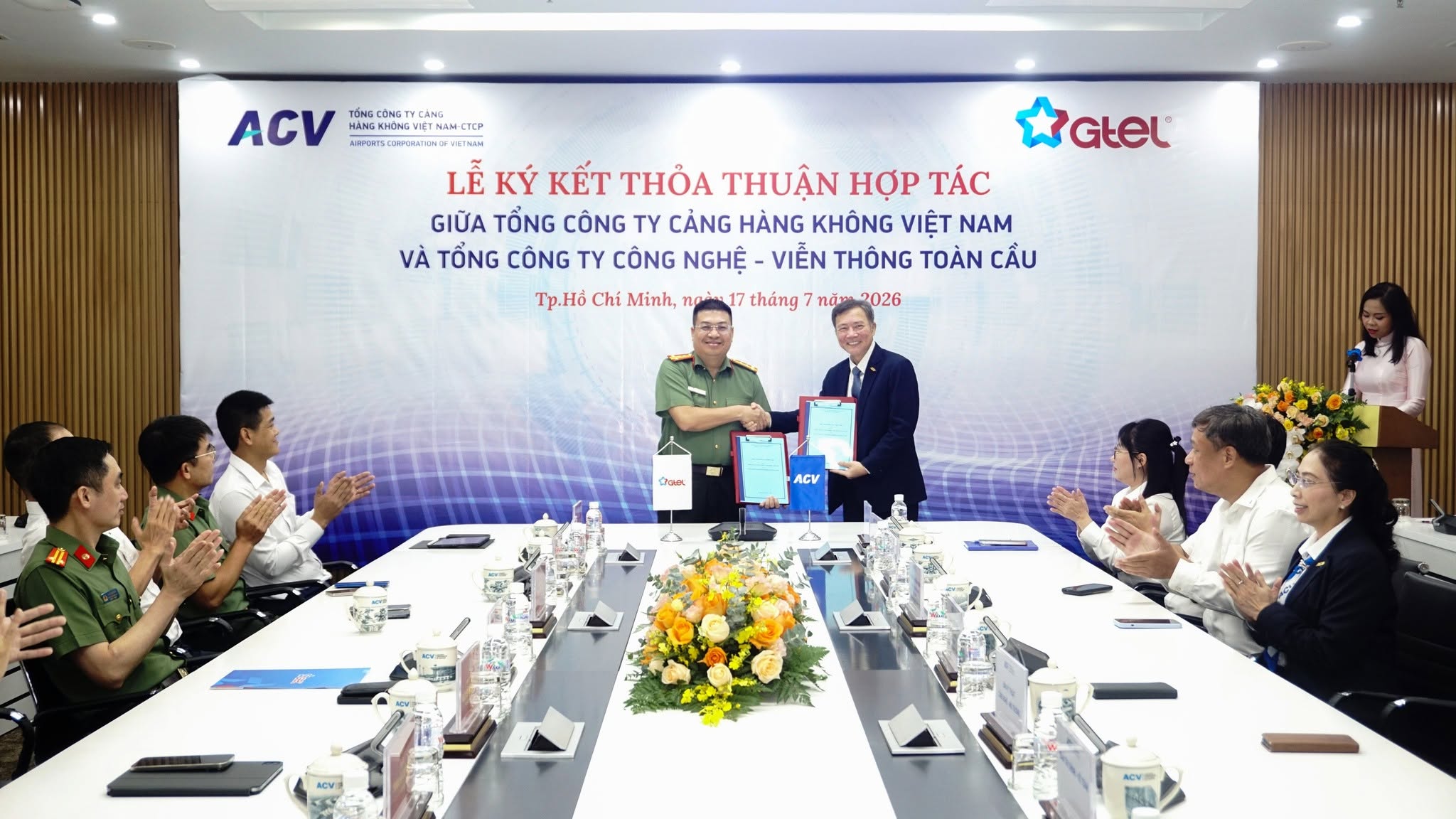 GTEL và ACV ký kết thỏa thuận hợp tác.