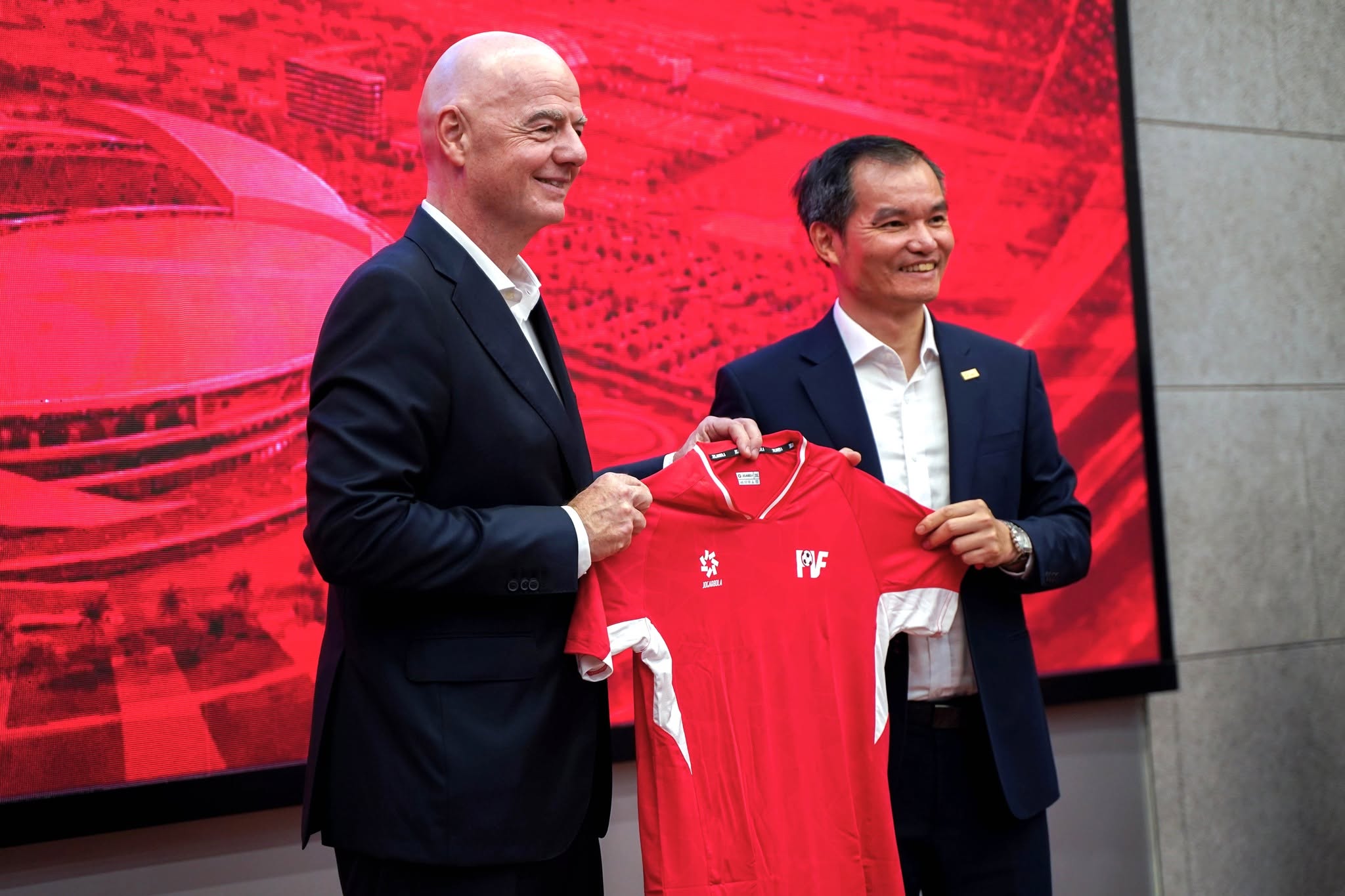 Chủ tịch FIFA Gianni Infantino thăm Trung tâm đào tạo bóng đá trẻ PVF – ảnh 4