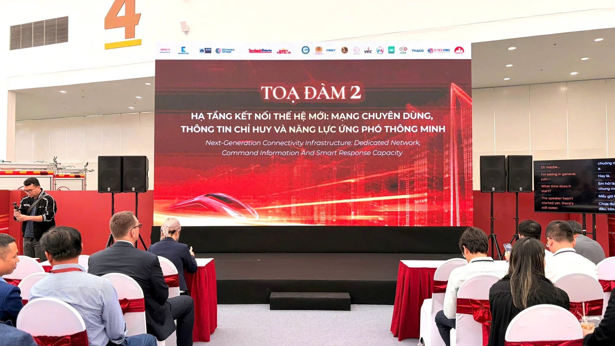 GTINX VÀ Thales chia sẻ giải pháp công nghệ lưỡng dụng, bảo vệ hạ tầng đường sắt trọng yếu tại VRT&CON’2026