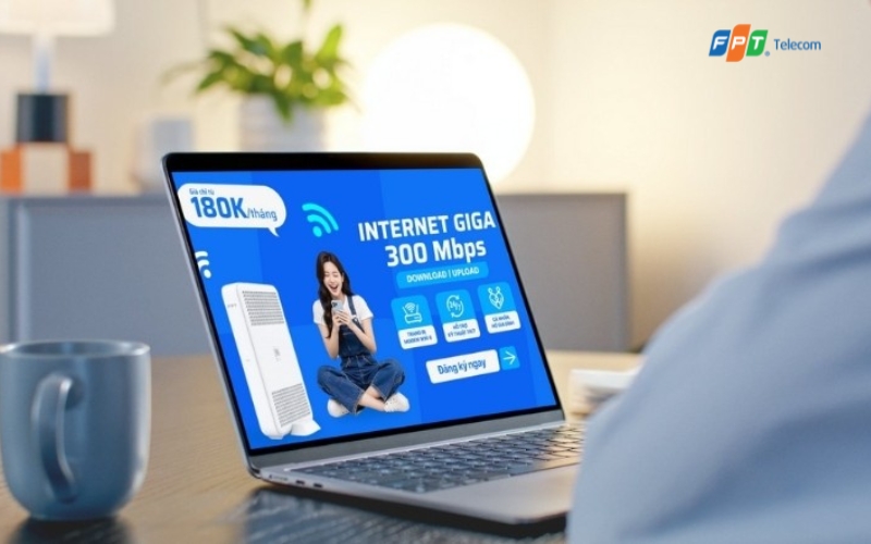 Chỉ với 5 bước lắp đặt Internet FPT đơn giản, bạn đã nhanh chóng sở hữu tốc độ mạng siêu nhanh và ổn định