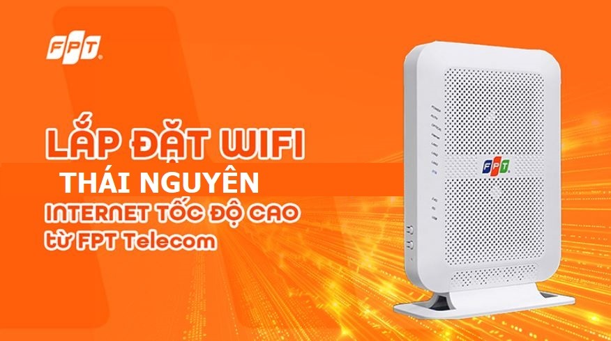 Tại Thái Nguyên, FPT Telecom triển khai nhiều chương trình khuyến mãi hấp dẫn như miễn phí lắp đặt, miễn phí Modem Wi-Fi 6,...