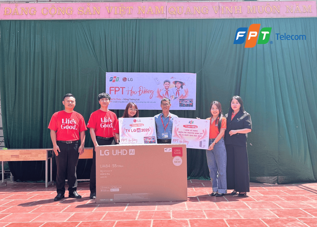 chương trình nối tri thức vững tương lai của fpt và lg