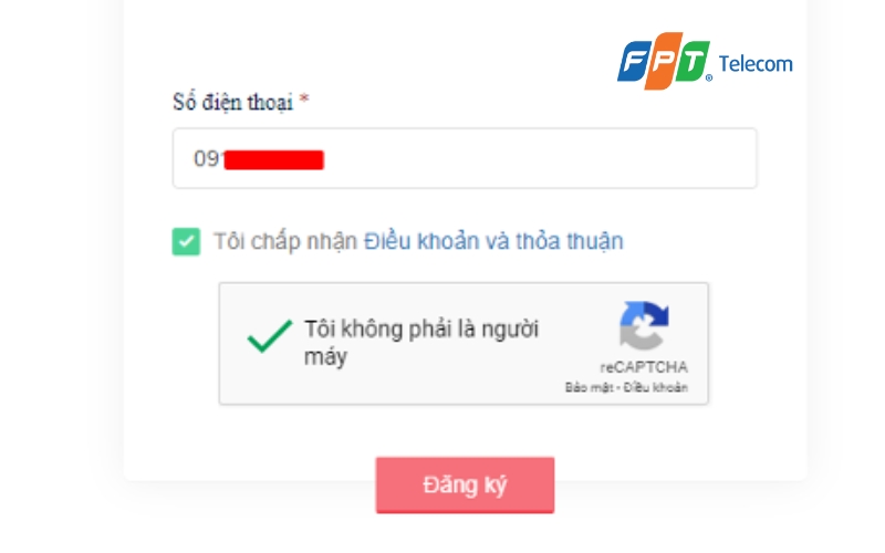 nhấn chọn 'đăng ký' vpn