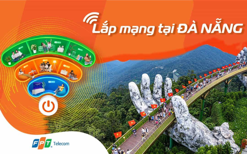 FPT Telecom mang Internet tốc độ cao đến từng hộ gia đình và doanh nghiệp tại Đà Nẵng, giúp khách hàng kết nối dễ dàng và tiện lợi.