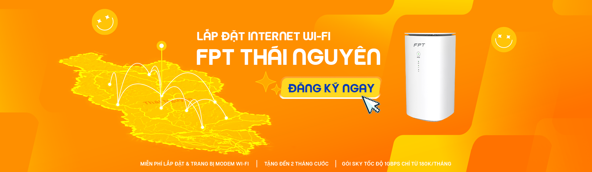 Lắp Internet FPT Thái Nguyên