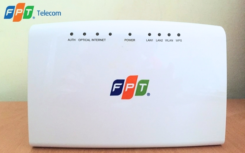 các đèn tín hiệu trên modem wifi fpt