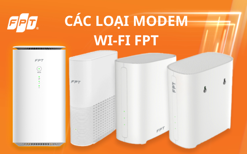 các loại modem wifi fpt