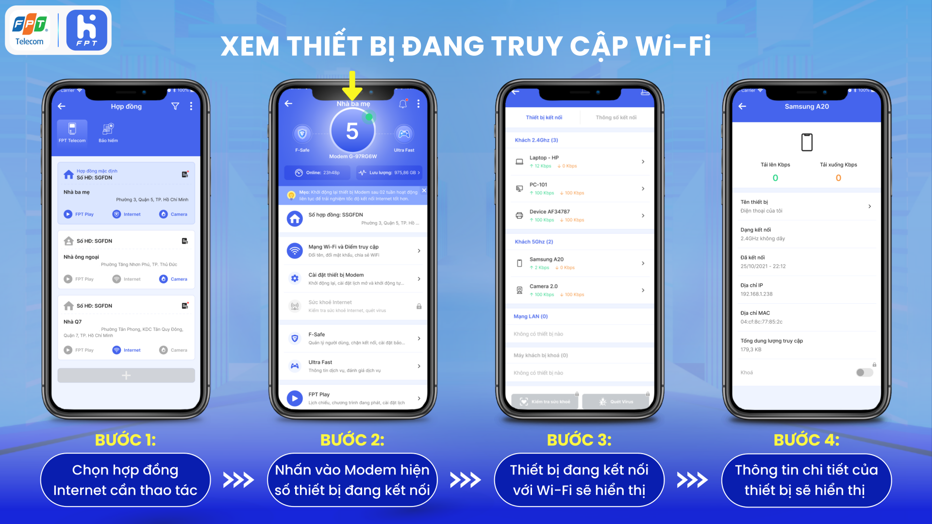 cách quản lý wifi từ xa