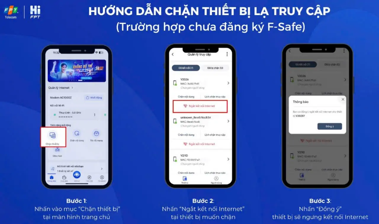 cách quản lý wifi bằng hi fpt