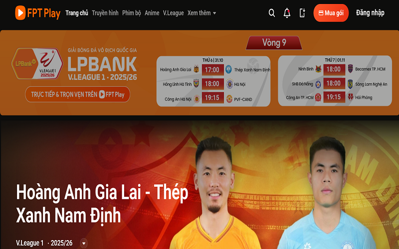 đăng nhập fpt play trên máy tính