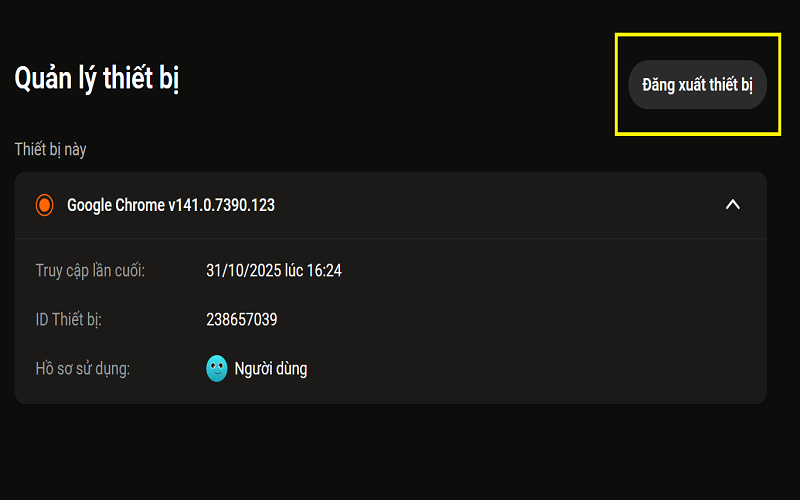 gỡ thiết bị fpt play