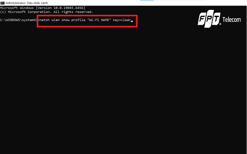 kiểm tra mật khẩu wifi