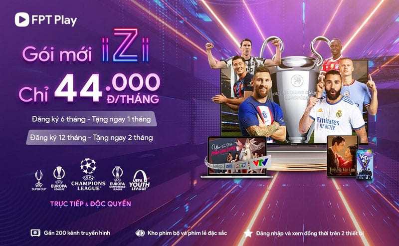 gói fpt play cho sinh viên