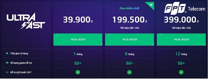 ultra fast fpt là gì