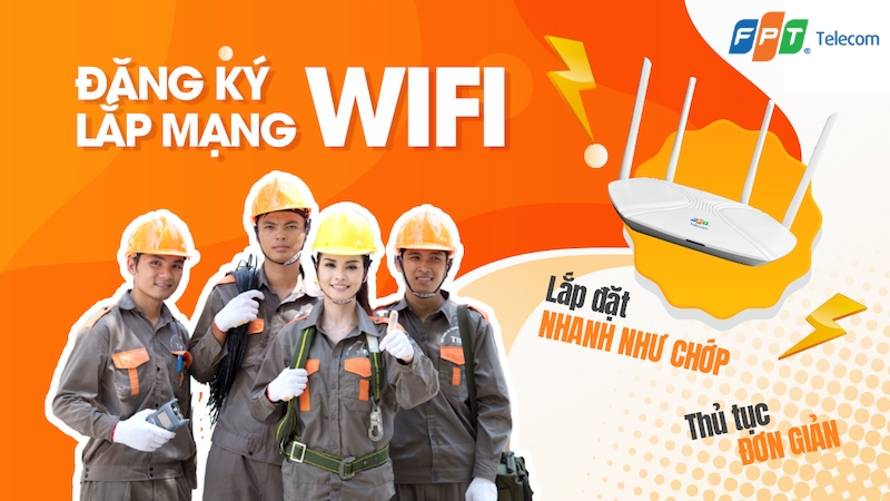 lắp đặt modem wifi 6 fpt