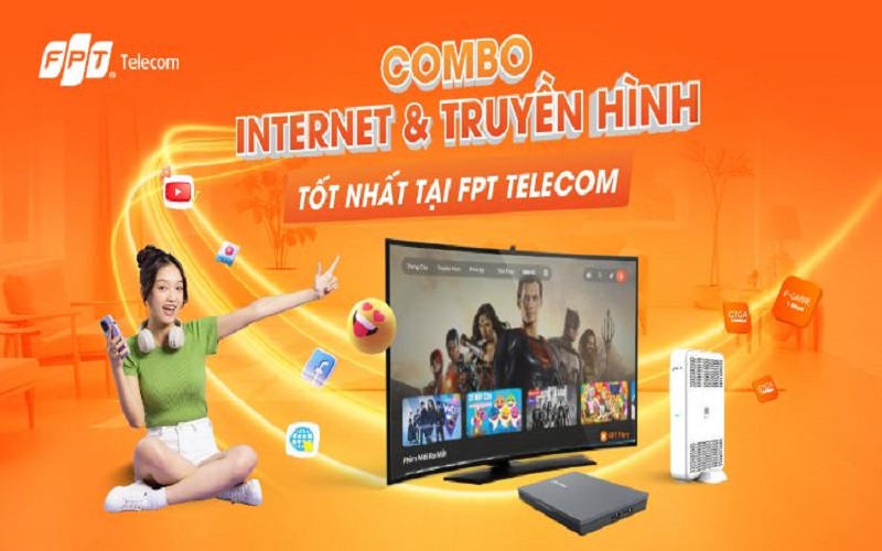 combo internet và truyền hình fpt play