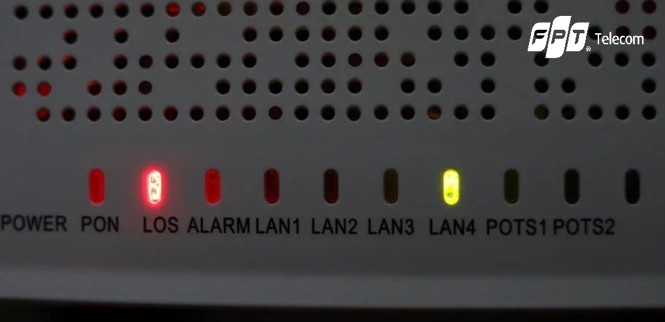 mạng fpt báo đèn đỏ