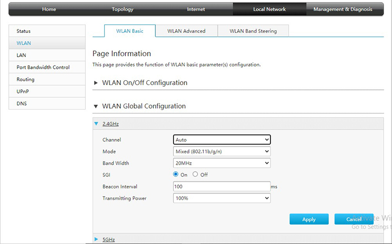 chọn kênh wifi ít nhiễu