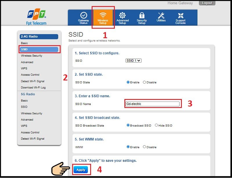 thay đổi tên mạng để khắc phục mạng wifi yếu