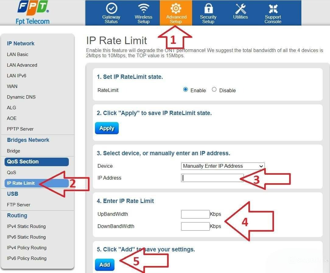kiểm soát băng thông trên trình duyệt web